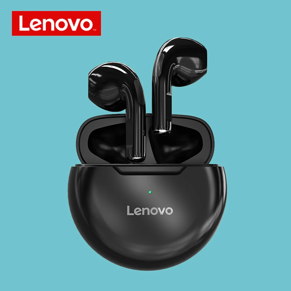 

Оригинальные Bluetooth-наушники Lenovo, беспроводные наушники HiFi, музыкальные водонепроницаемые спортивные наушники, наушники-вкладыши с шумопод...