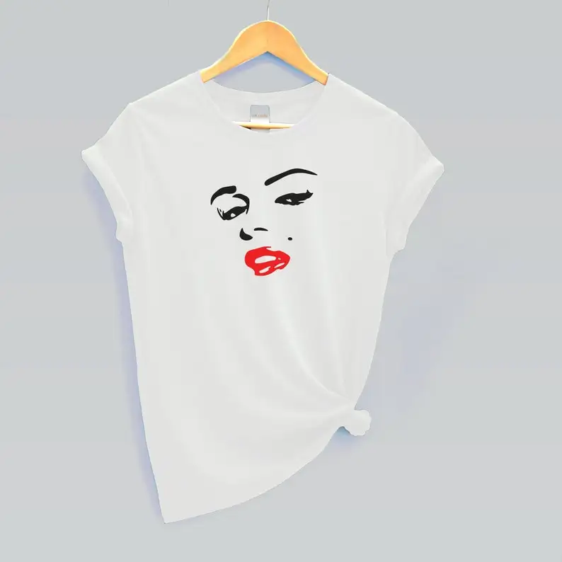 

Marilyn Monroe Shirt, Vintage Marilyn Monroe Tshirt, Marilyn Monroe Fun Shirt, Marilyn Monroe Portrait Tee, Gift For Her