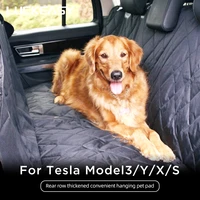 luckeasy suitable for tesla model 3 model y model x model s 2017 2022 thickened car rear suspension pet cushion accessories