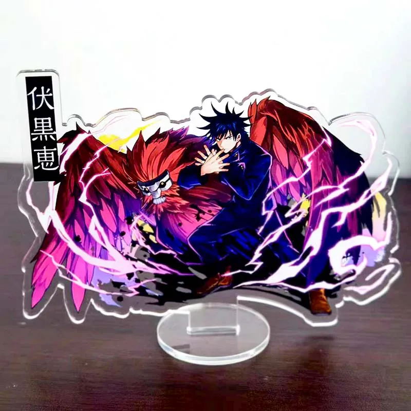 

Anime Jujutsu Kaisen Acrylic Stand Figure Model Plate Desk Decor Yuji Itadori Fushiguro Megumi Figure Bookback Gift Jewelry