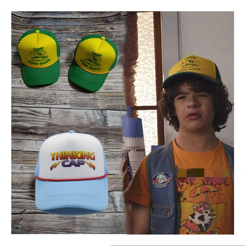 Шляпа Дастина из нового фильма очень странные дела удобная Ретро Кепка для