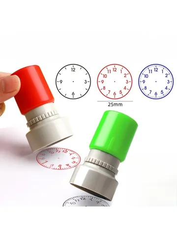 Штамп с часами