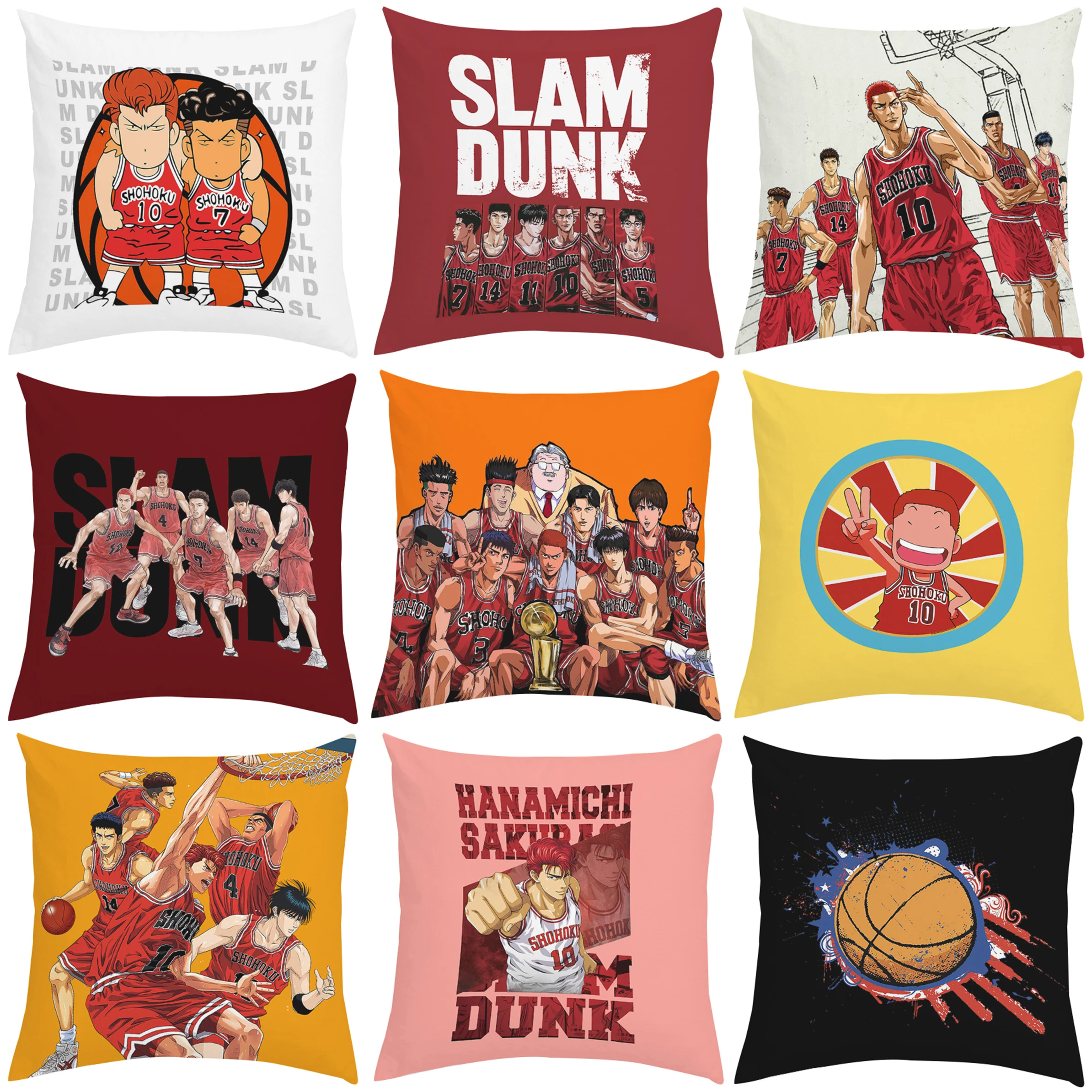 Декоративные наволочки для баскетбола Slam Dunk