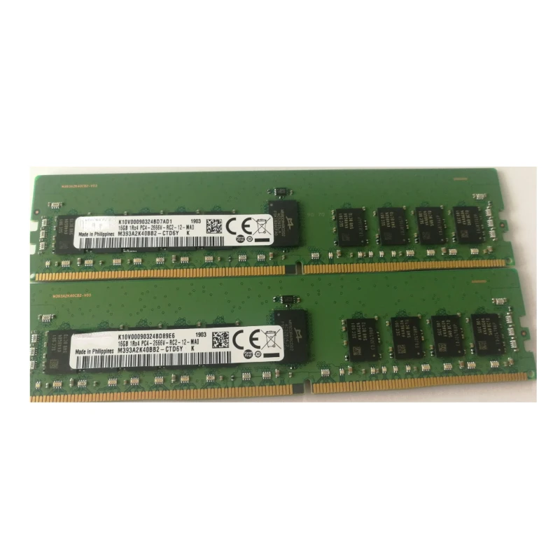 

RAM M393A2K40CB2/BB2-CTD6Q 16G 1RX4 DDR4 2666 REG Server Memory