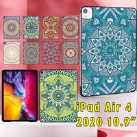 hard shell case for apple ipad air 5 10 9 2022ipad air 4 2020 10 9 inch mandala pattern tablet plastic durable hard back case