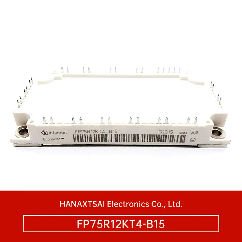 

1pcs FP75R12KT4-B15 FP75R12KT4 B15 FP75R12KT4B15 IGBT Module Trench Field Stop Three Phase Inverter 1200V 75A 385W Chassis Mount