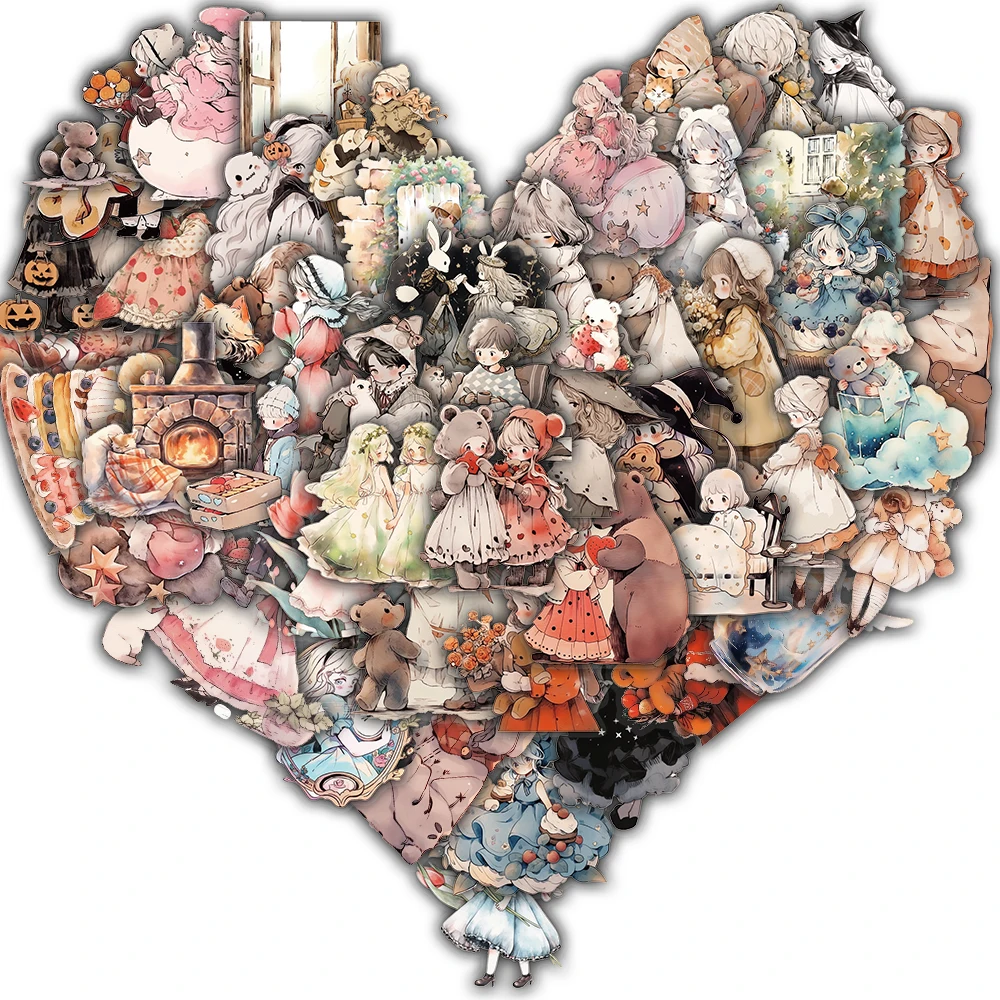 

50 шт. Стикеры «Водная Сказка» PickJoy