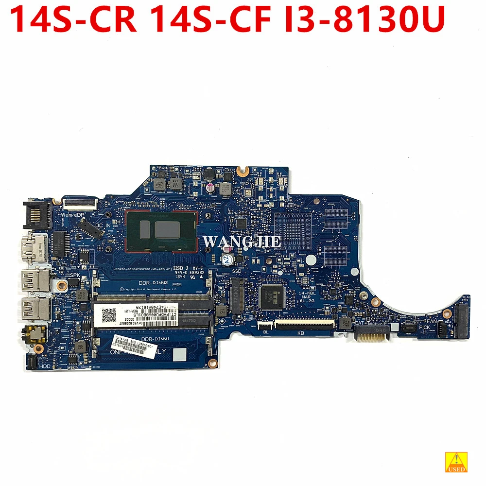 L33910-601 для HP 14S-CR 14S-CF 14-CF 14-CR б/у 14-CF0013DX Материнская плата ноутбука L33910-001 6050A2992901 L33910-601 для HP 14S-CR 14S-CF 14-CF 14-CR б/у 14-CF0013DX Материнская плата ноутбука L33910-001 6050A2992901