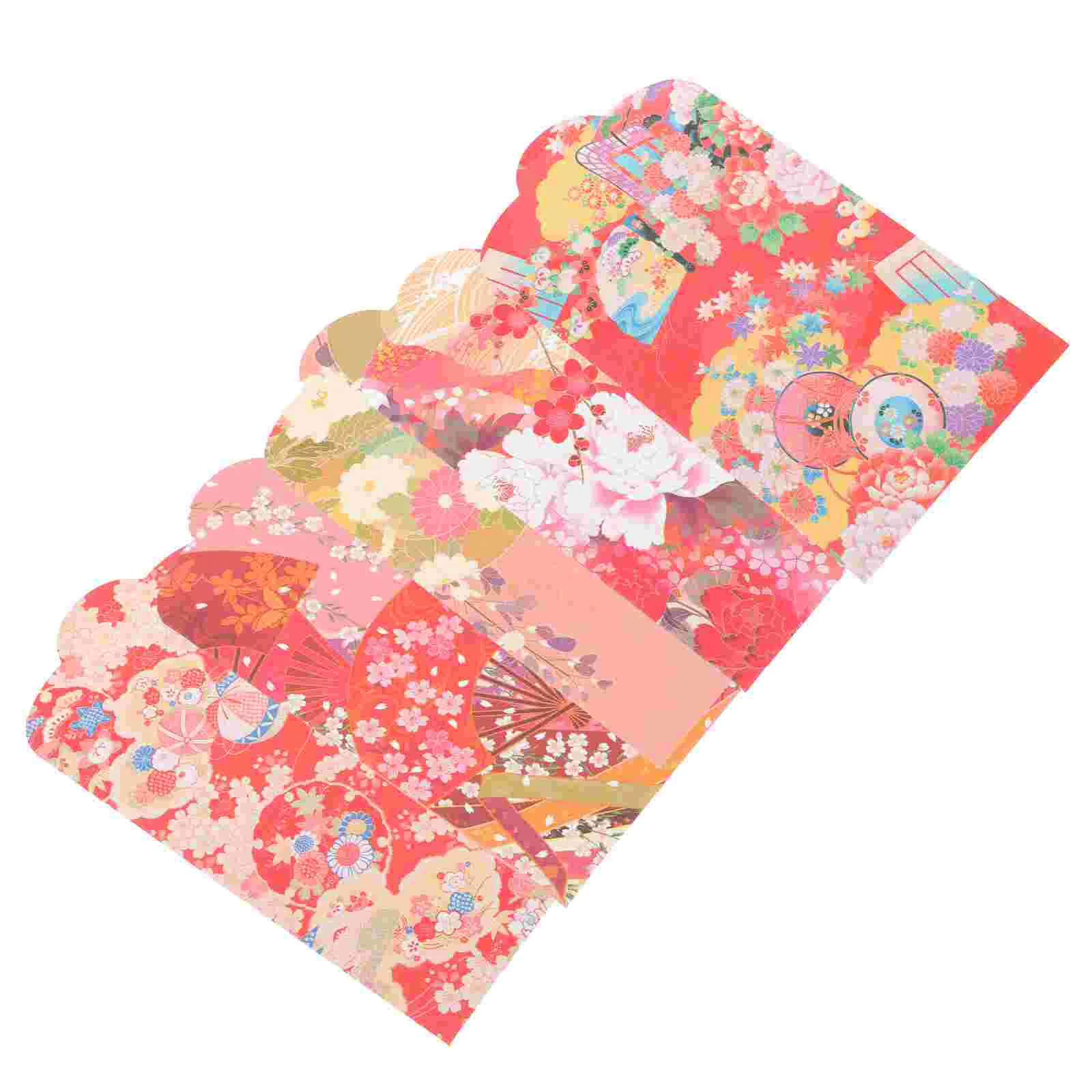 

50 Pcs Japanese Style Red Envelope Envelopes Money Bags Novel Packet Decor Wedding Present Pouches Delicate Decoration Pocket