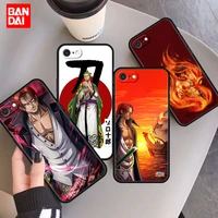 zoro rong one piece ace anime case for iphone 6 6s 7 8 x xr xs xs max se 2020 plus 6plus 7plus 8plus silicone black cover luxury