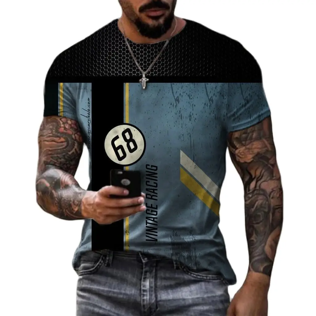

1968 Retro Racing Casual T-shirt
