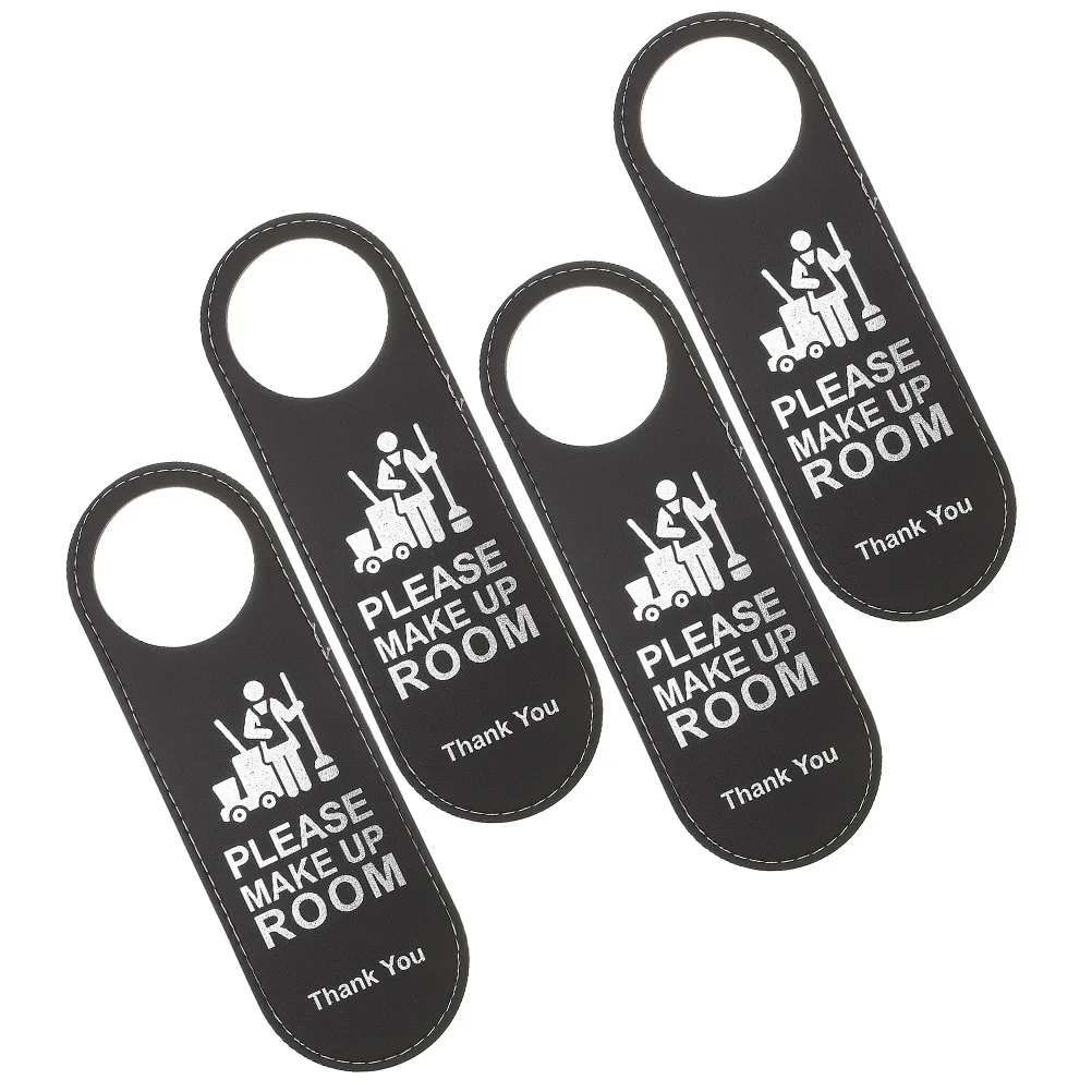 

Door Sign Hanger Room Hotel Up Make Not Disturb Do Knob Signs Please Office Tag Pvc Privacy Double Hanging Tags Makeup Sided