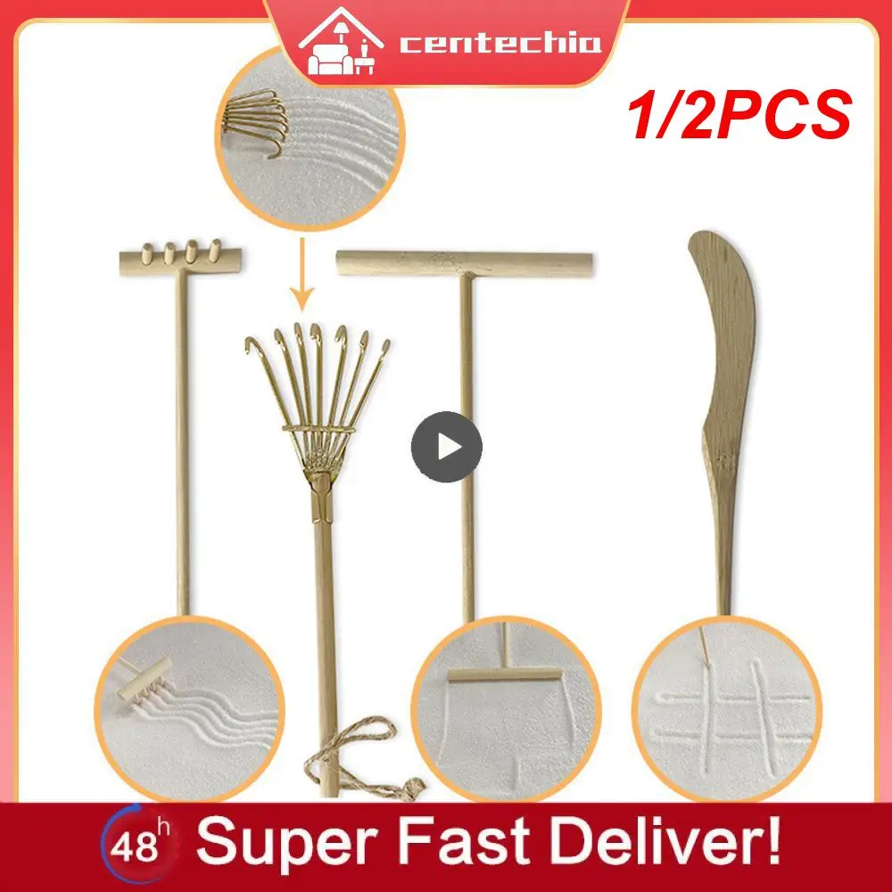 

1/2PCS CabilockWooden Crepe Spreader Spatula Set Tortilla Rake Spreading Tools Pancake Cooking Utensils