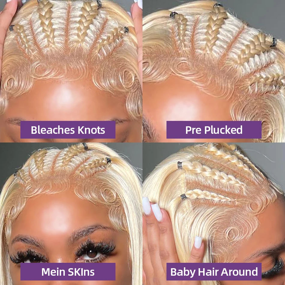 Рисунок 3 - 613 натуральные волосы на сетке