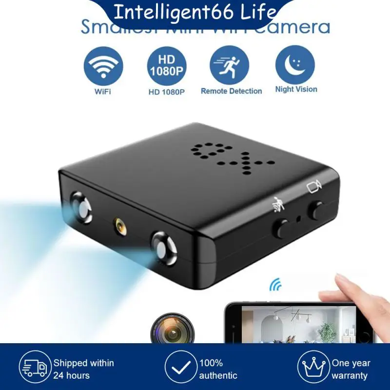 

Night Vision Wifi Camera 1080p Intelligent Infrared Wifi Motion Camera Mini Mini Camera Mini Cameras Wifi Wireless