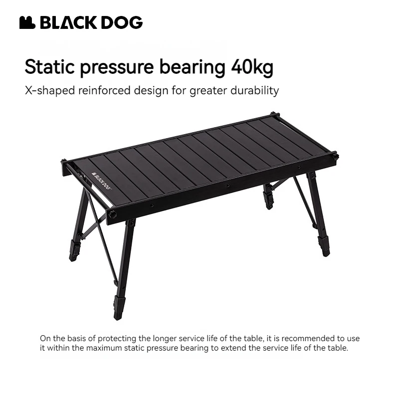 Naturehike Blackdog складной IGT рулонный стол для открытого кемпинга пляжа съемный