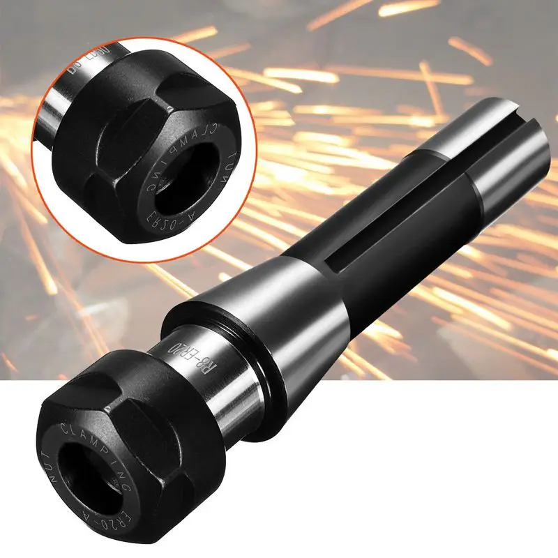 

R8 ER20 7/16 Inch Collet Chuck Holder CNC Milling Lathe R8 Arbor Spindle Holder Tool