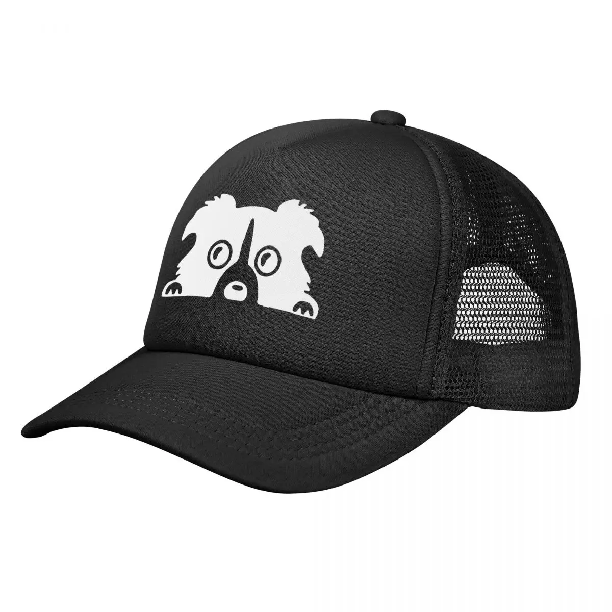 

Collie DOG Personality Print Baseball Cap for Men Women Bulk Snapback Trucker Hats Adjustable Unisex Fishing Mesh-Back Hats