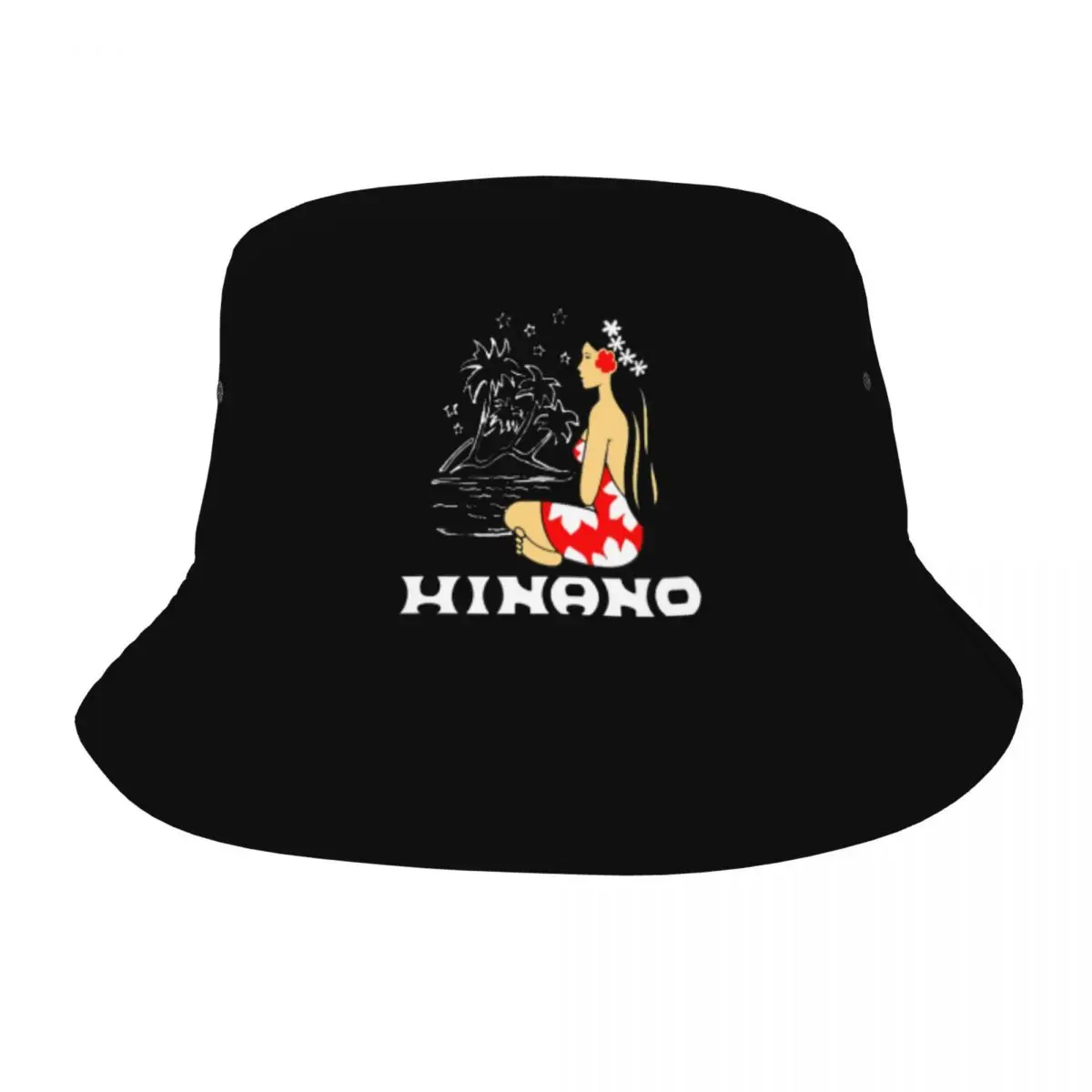 

Hinano Tahiti Bucket Hat for Women Men Beach Beer Brewery Drinks Floppy Hat Unique Lightweight for Hiking Fishing Cap Bob