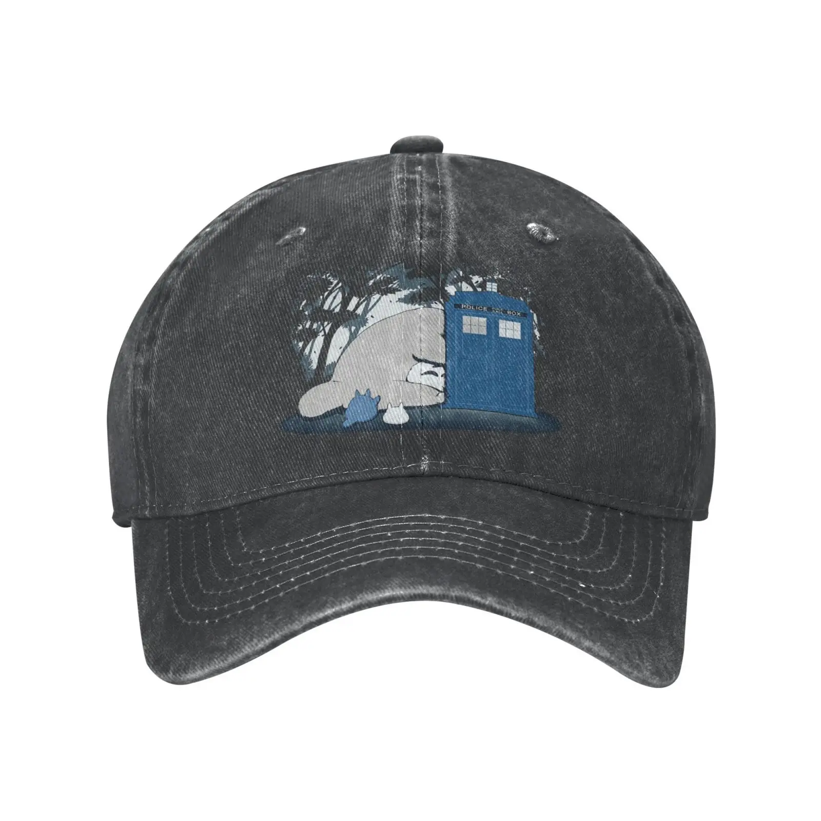 

Мужская шапка Totoro & Tardis для моего соседа, мужская шапка, индивидуальная детская шапка для девочек, Русская Шапка, мужская вязаная шапка