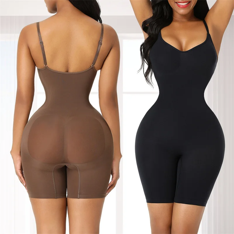 

Seamless Women fajas Bodysuit Slimming Waist Trainer Butt Lifter Push Up Corset Slim Shapewear Catsuit Body Shaper Underwear