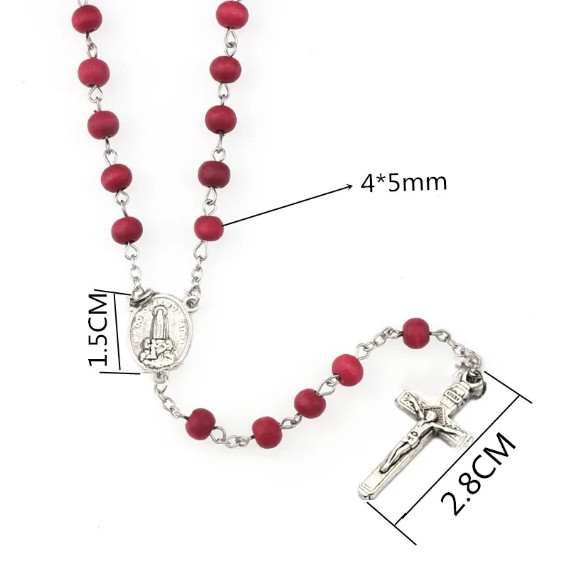 Бусины ручной работы сделай сам бусины 4*5 мм искусственный католический крест