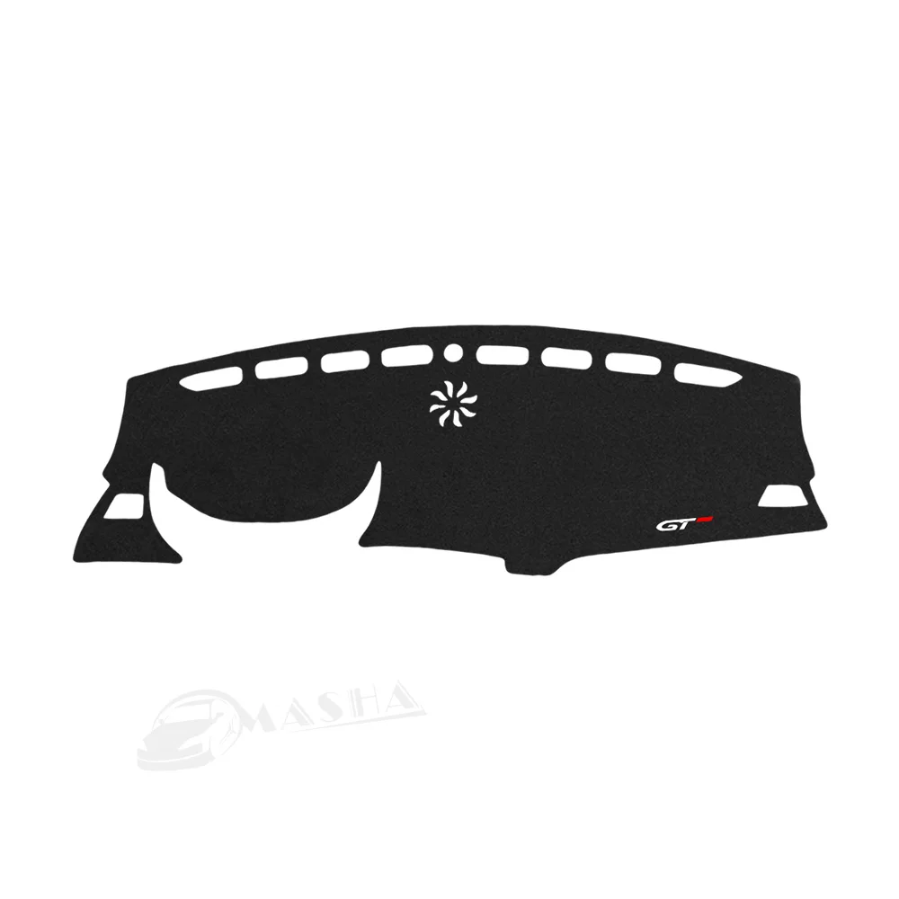 

Для Peugeot 3008 5008 GT Hybrid 2016-2019 2020 2021 2022 2023 крышка приборной панели автомобиля избегайте световой коврика анти-УФ ковры нескользящие коврики