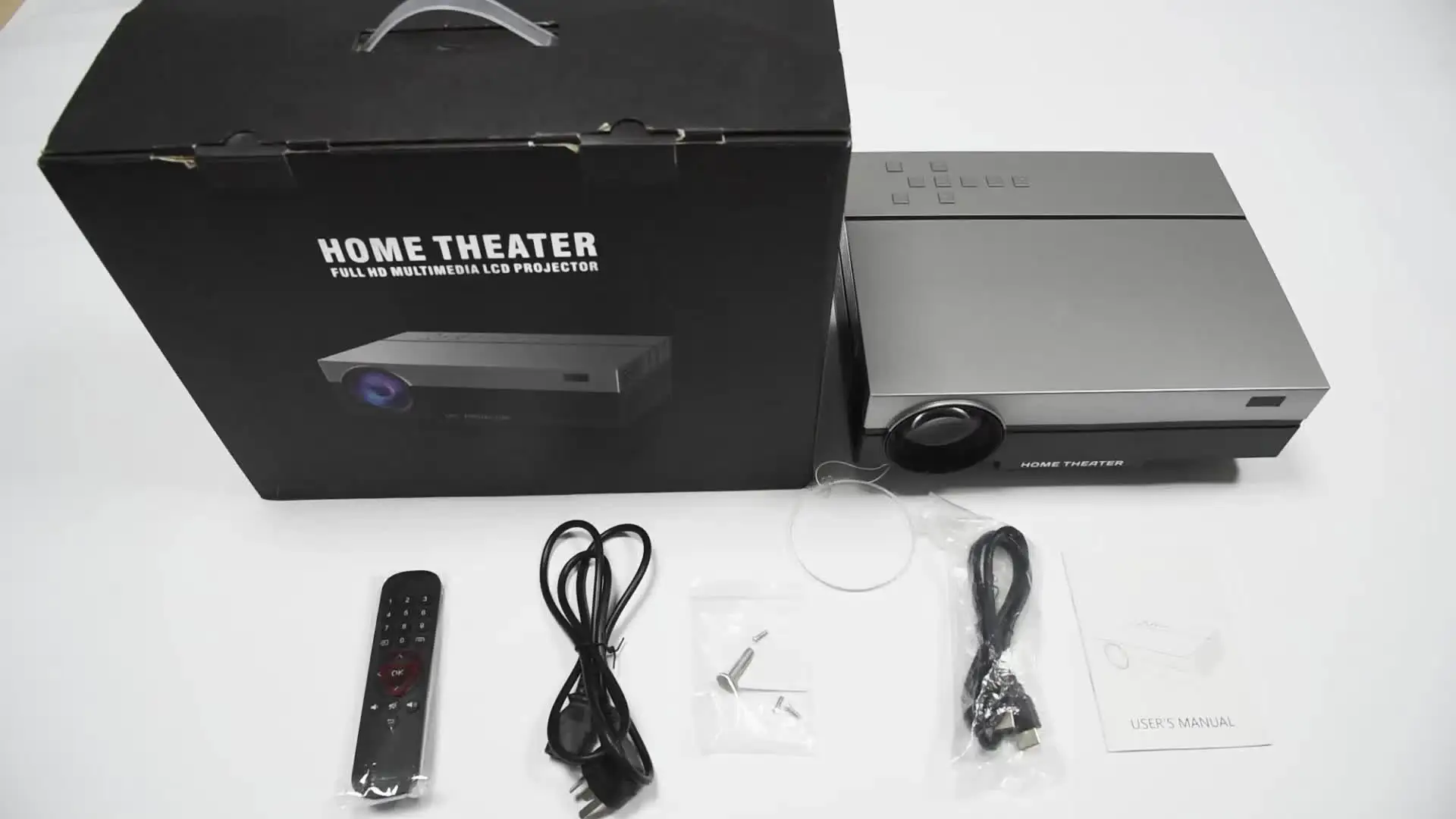 

Проектор светодиодный Touyinger Everycom T26L 1080p HD с автоматической коррекцией, 5500 лм
