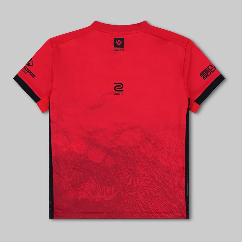 Игровая форма для киберспорта Valorant Sentinels тренировочная футболка с короткими