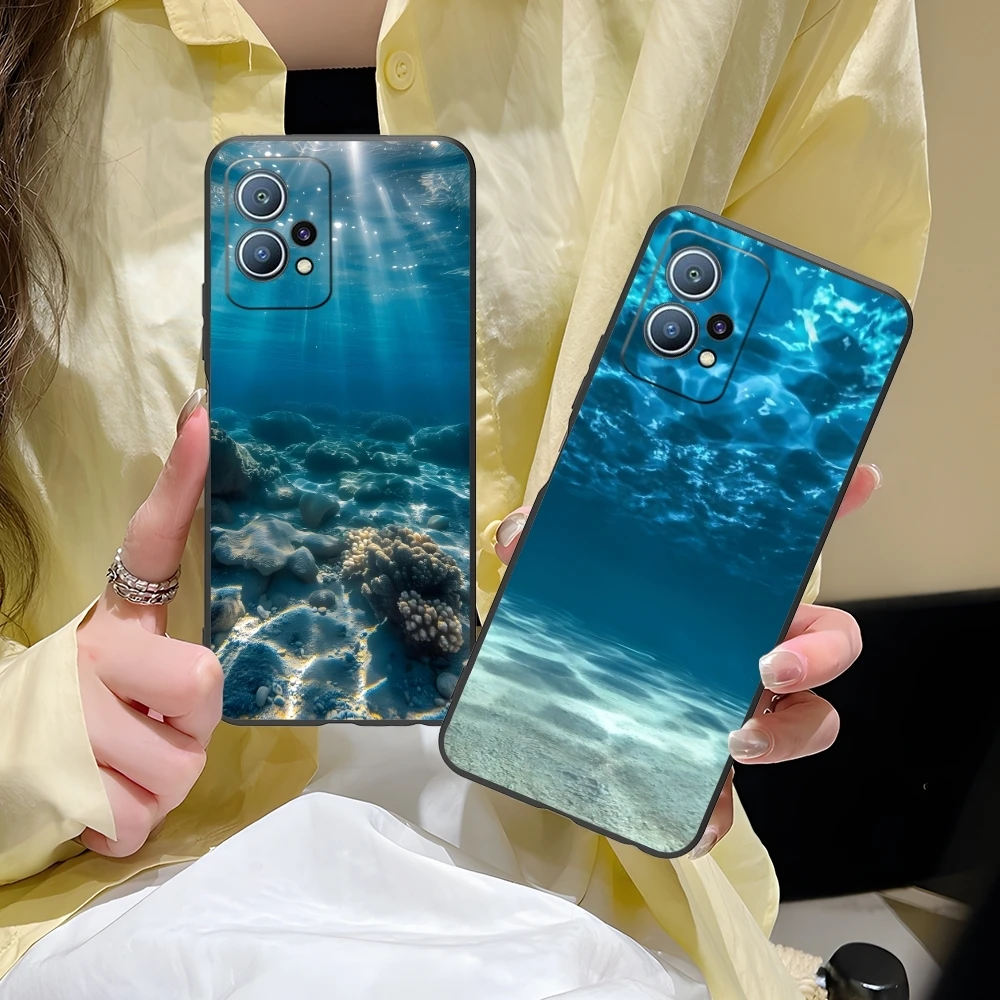 Чехол для мобильного телефона с изображением пляжа океана Huawei P60 P50 P40 P30 P20 P10 P9 P8 Pro