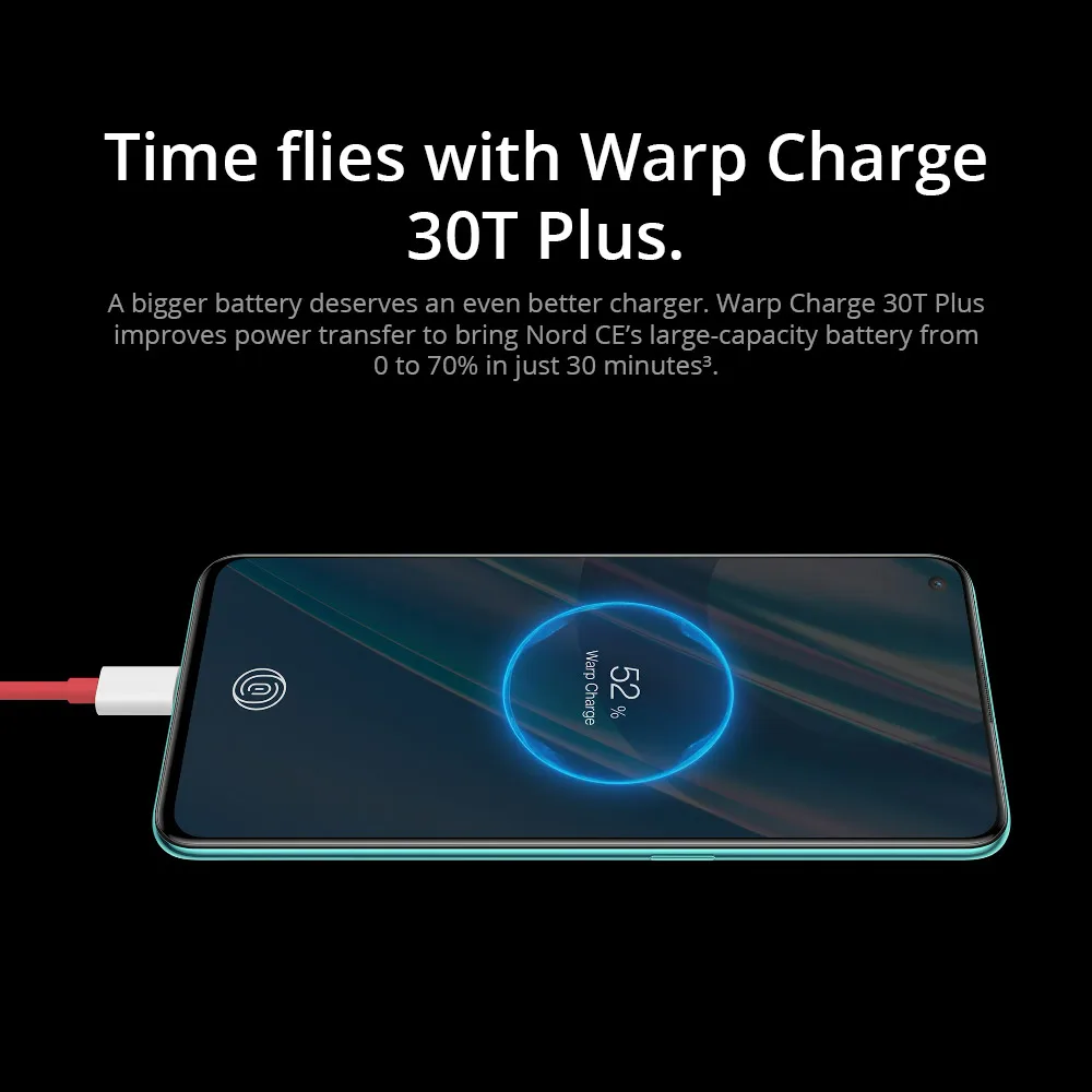 Oneplus Nord CE 5G（EU） 8GB/128GB Смартфон Snapdragon750G 64МП Камера 90Гц AMOLED дисплей 4500мАч батарея