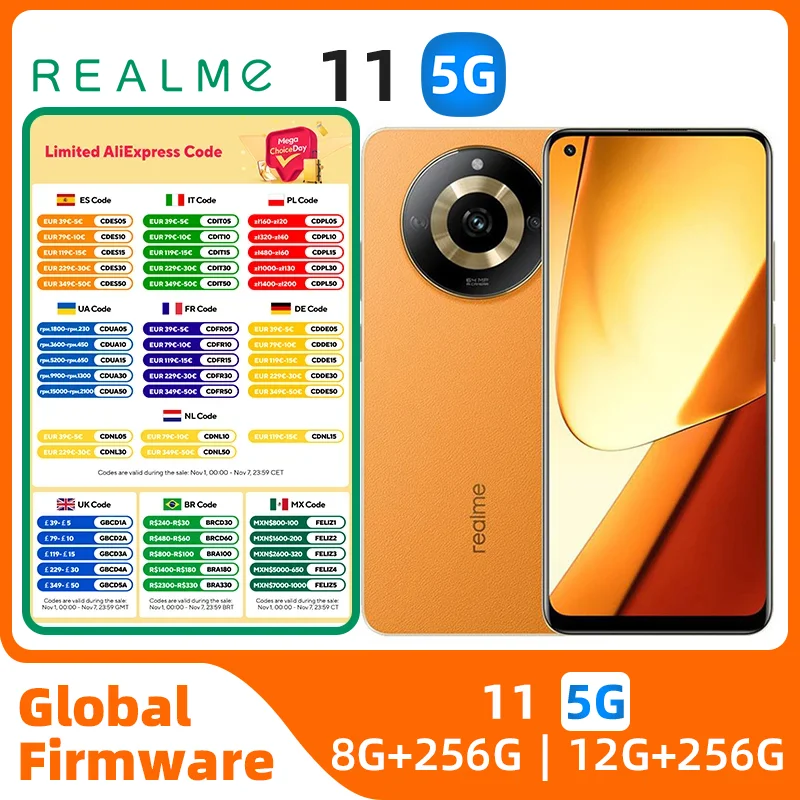 Смартфон Realme 11 8/256ГБ 12/256ГБ china б/у