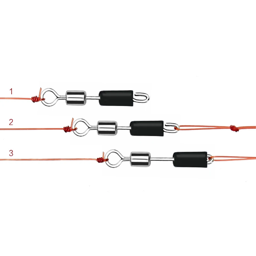 Swivels Fishing Line Quick Link Accessories Solid Rings Rolling Hook Fast Connector Bearing Swivel | Спорт и развлечения