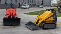 Superior Performance HTS380 Style Skid Steer Loader for Lifting Working