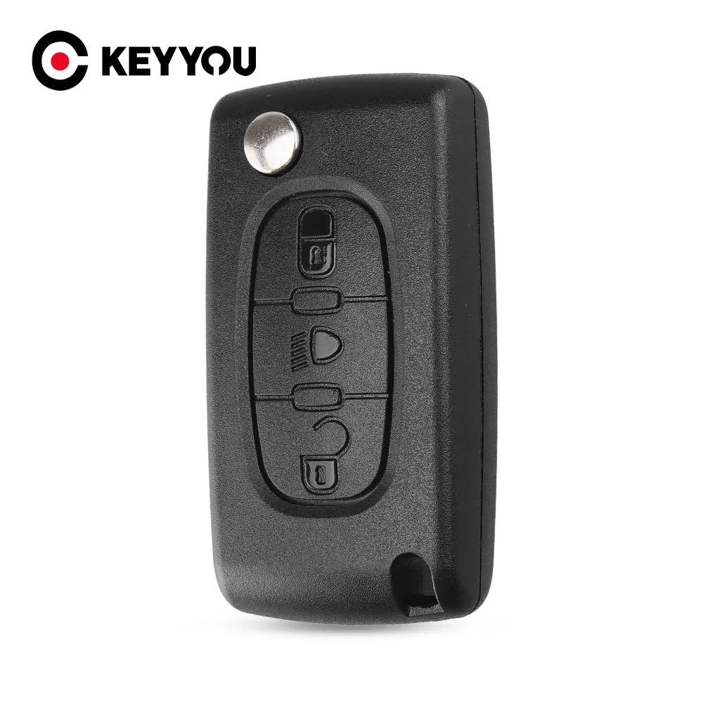 

Чехол для Citroen C2/C3/C4/C5/C6/XSARA/Peugeot Xsara/Picasso, 3 кнопки
