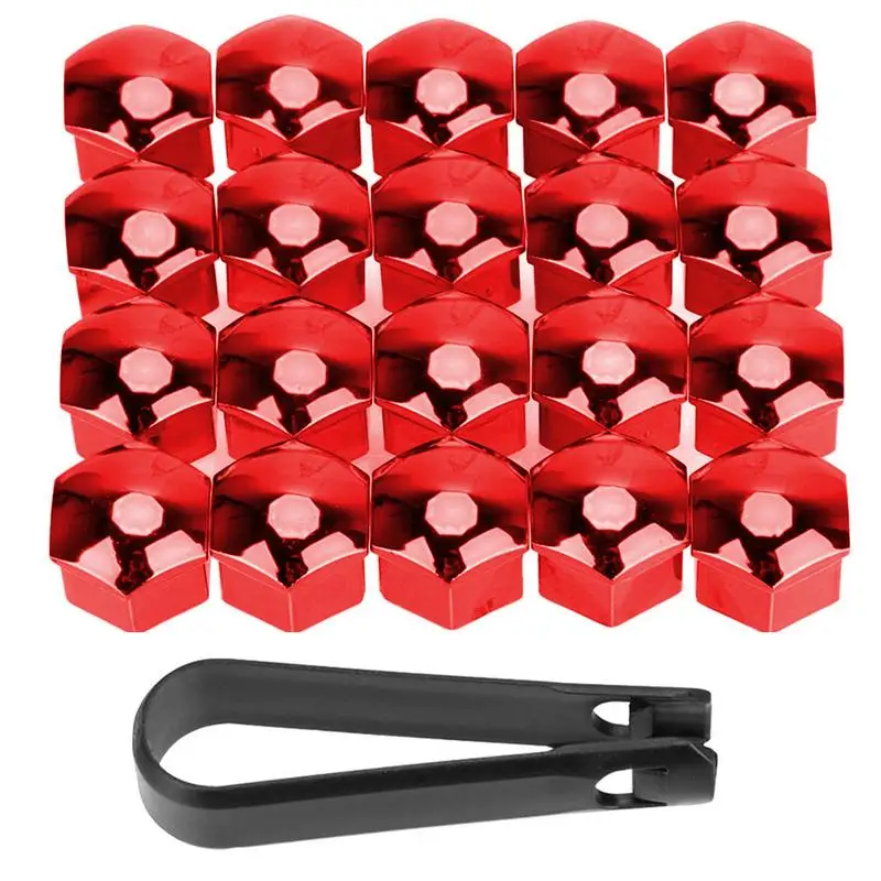 

Car Wheel Tire Stem Caps 20 Pack Hexagon Shape Tire Caps All-Weather Corrosion Resistant And Leak-Proof Air Protection Caps