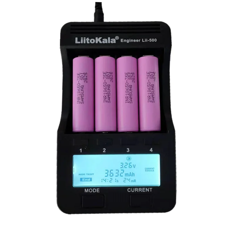 18650 Батарея 3500mAh 3.7V 25A литий-ионная высокой мощности оригинального электроинструмента 35E INR on.