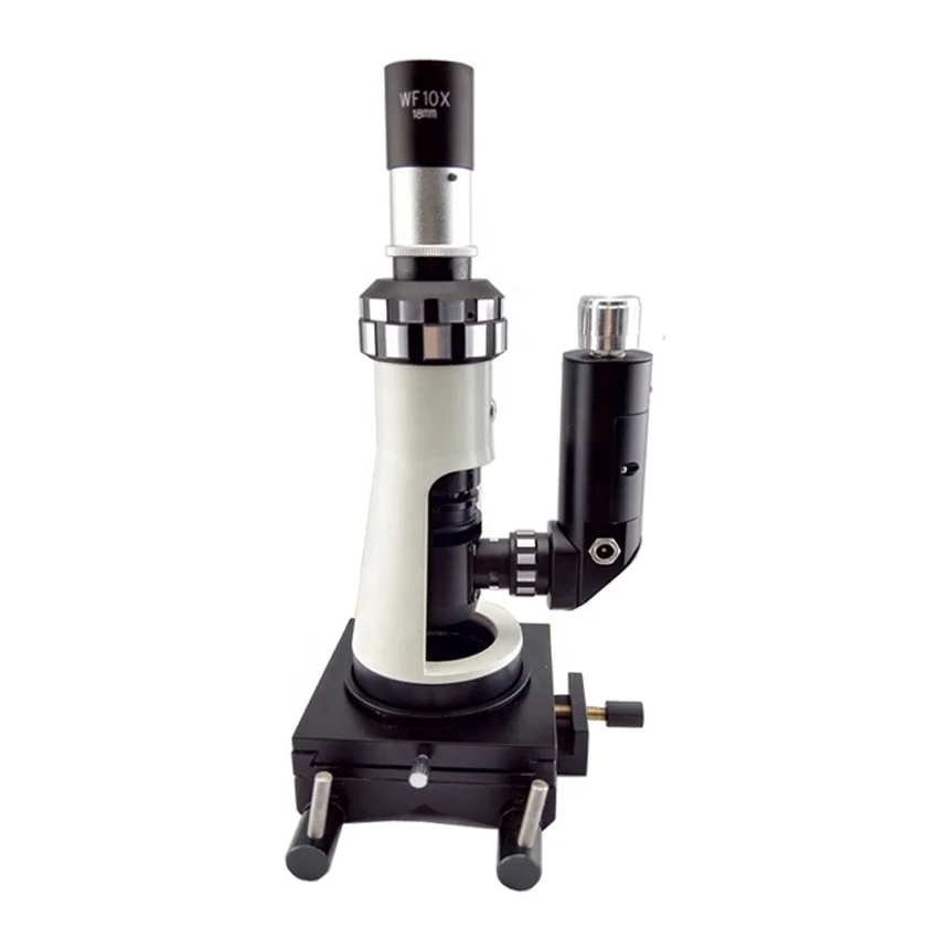 

FD34X4 portable metallurgical monocular microscope with magnetic stage