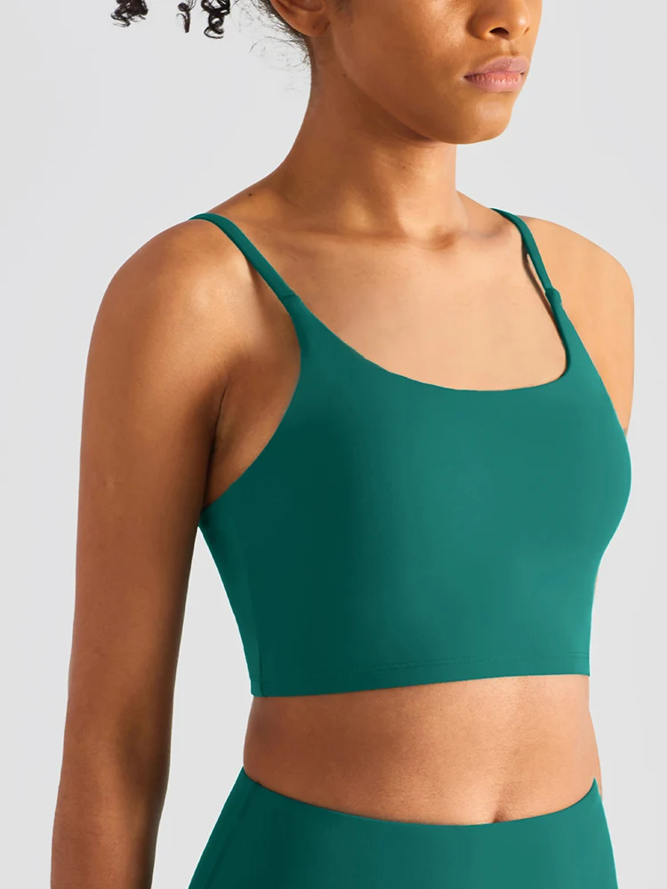 

Yoga Bras Women Fixed Shoulder Strap Yoga Vest Solid Sporting Tops for Female Woman Underwear Running Workout Sport Clothing