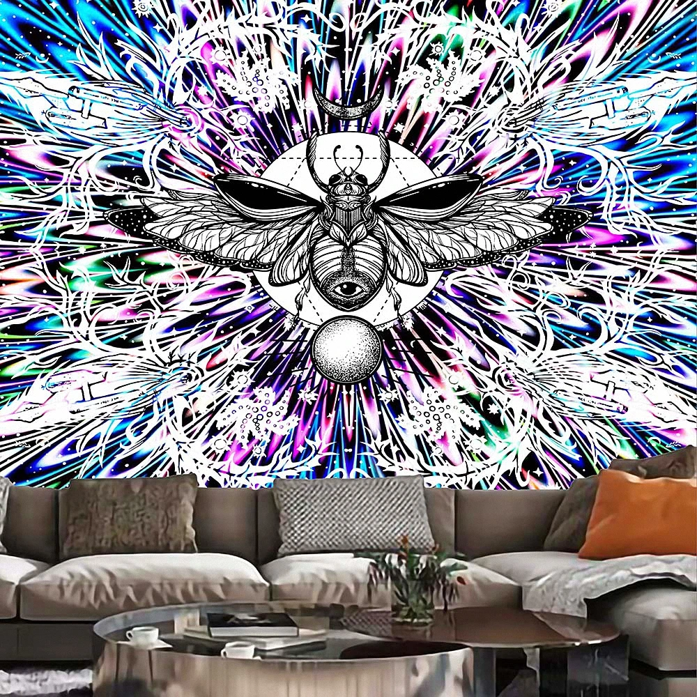 

Butterfly Wallpaper Banners Flags Wall Art Mural Home Decor Boho Posters Witchcraft Tapestry Mandala Tapestries Wall Decoration
