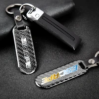 car accessories custom color nameplate metal keychain carbon fiber for ford escape 2013 2021 2022