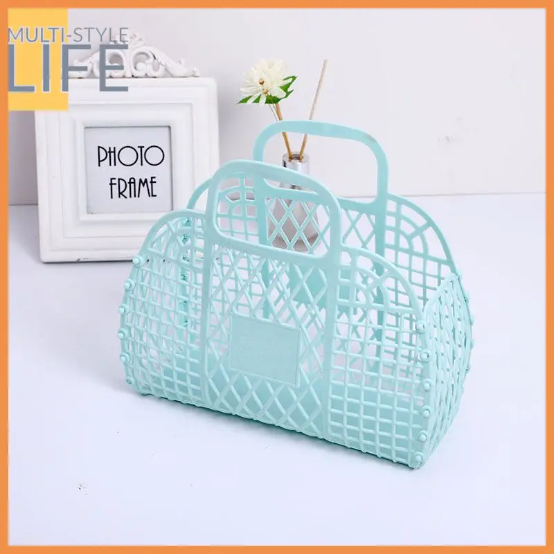 

Organization Storage Bath Basket Korean Bathhouse Wash Bathroom Frame Household Portable Basket Storage Box Hand-held 2023