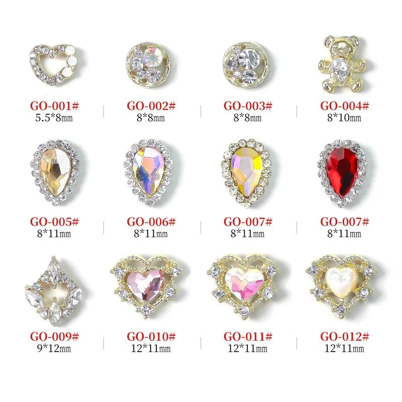 

Luxury Designer Nail Charms Accessories