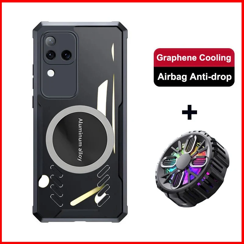 Для Vivo V30 Pro Графеновый чехол с вентиляционным отверстием для V30Pro Дышащий +