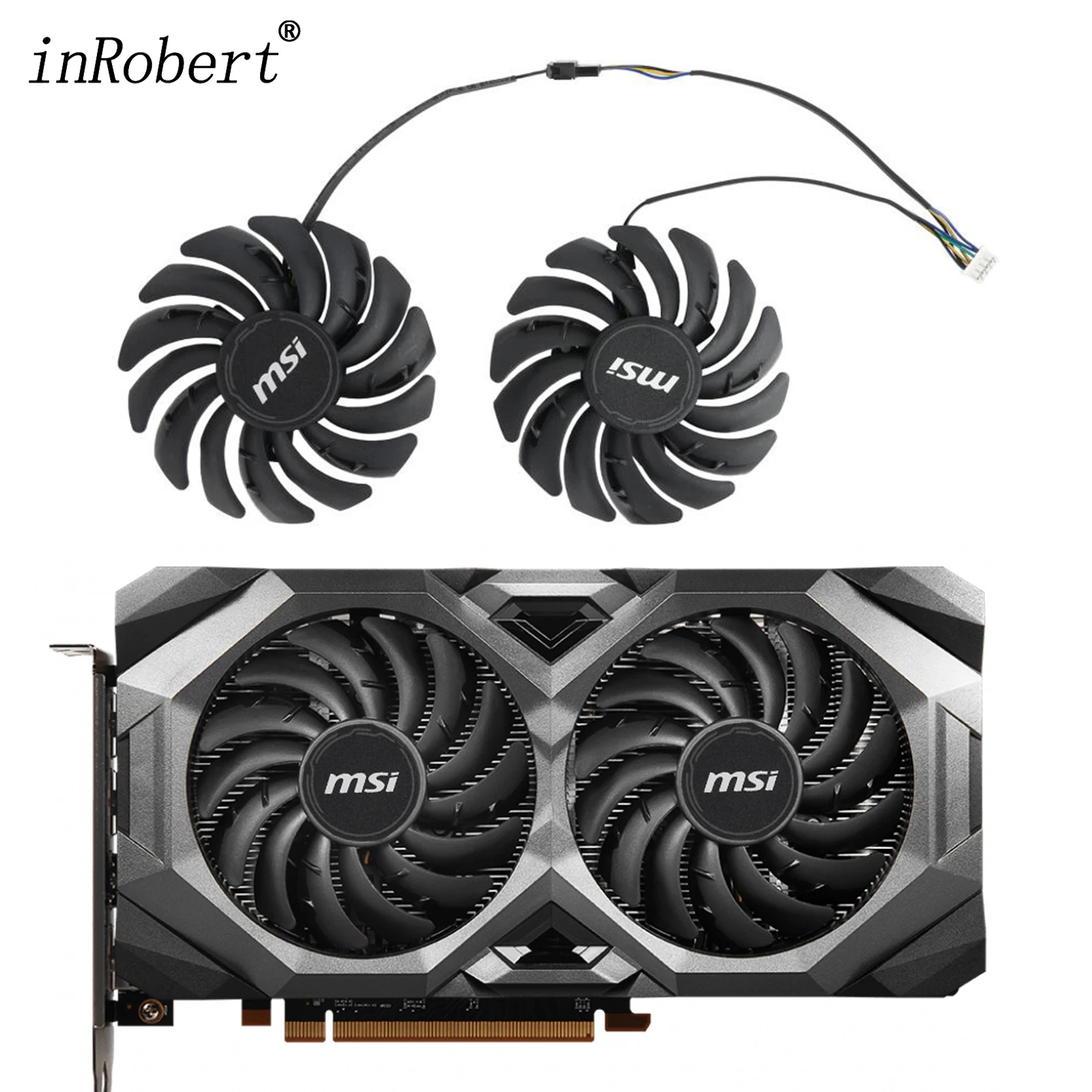 

New 87MM PLD09210S12HH RX5600 RX5700 Cooler Fan For MSI RADEON RX 5600 5700 XT MECH OC Graphics Card Replacement Fan