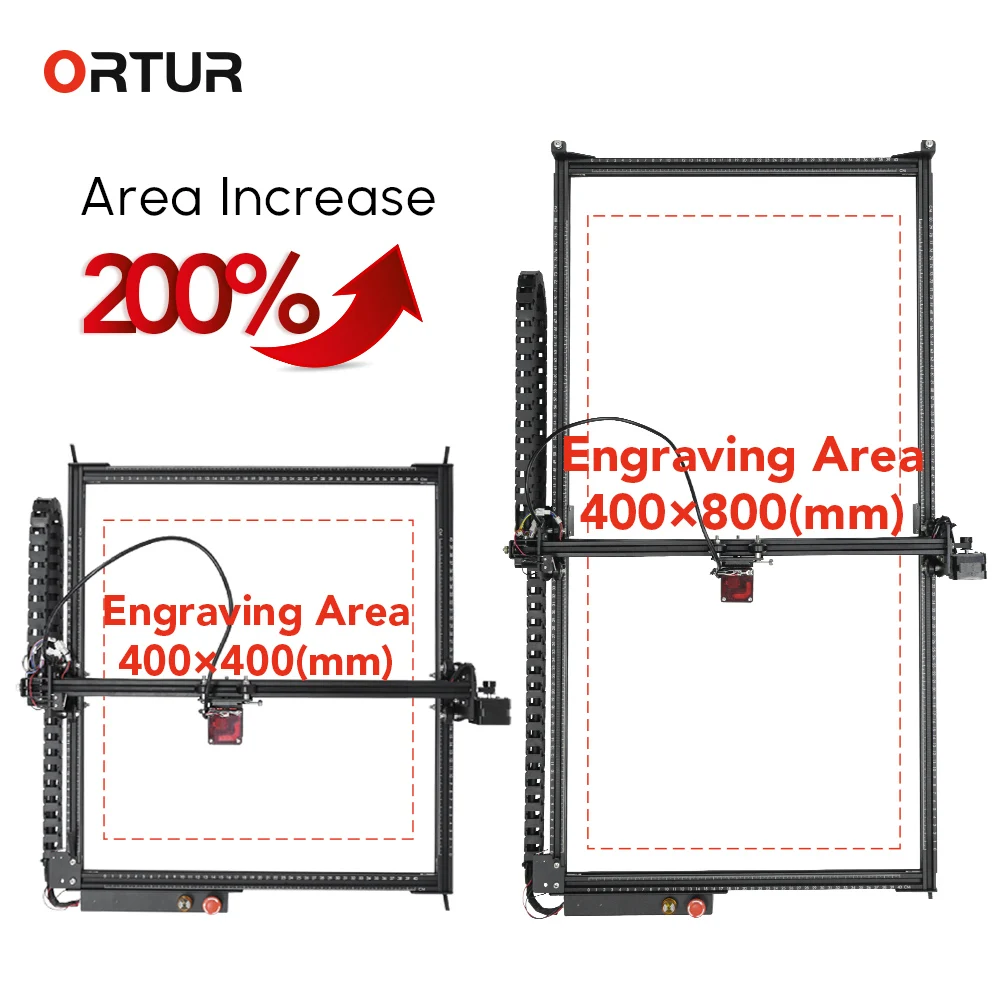 Комплект для лазерной гравировки Ortur Y-axis Laser Master 2 PRO S2 аксессуары увеличивающая