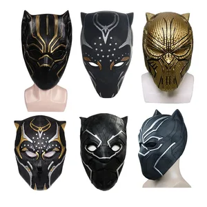 Новая черная маска пантера: Wakanda Forever Cosplay, латексные маски, шлем, маскарадный костюм на Хэллоуин, реквизит для ролевых игр