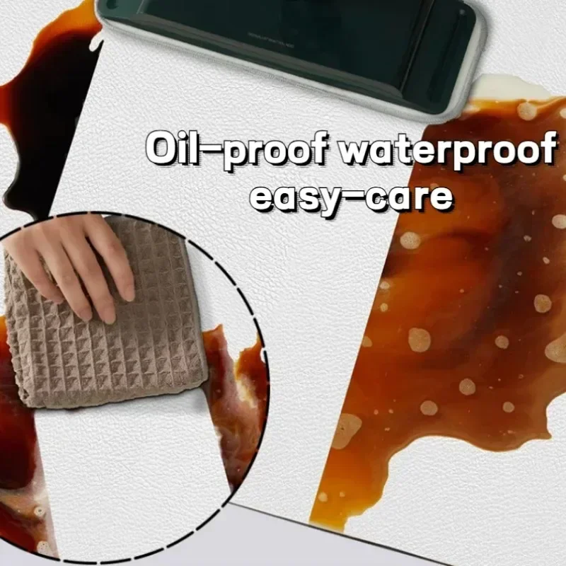 Коврик для пола из ПВХ и кожи с защитой от загрязнений
