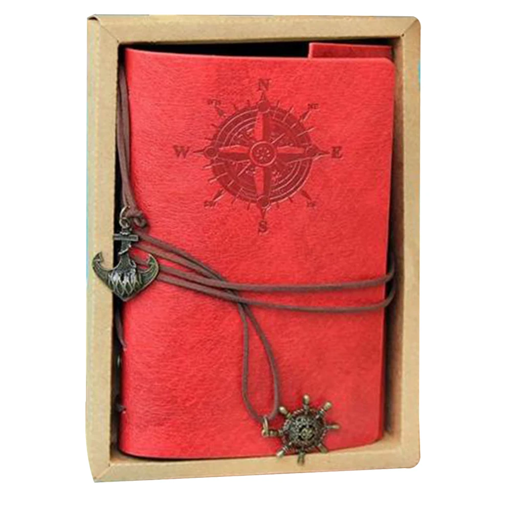 

Винтажный многоразовый блокнот на спирали, многоразовый Дневник для путешествий A6, Дневник для путешествий с ретро педантом