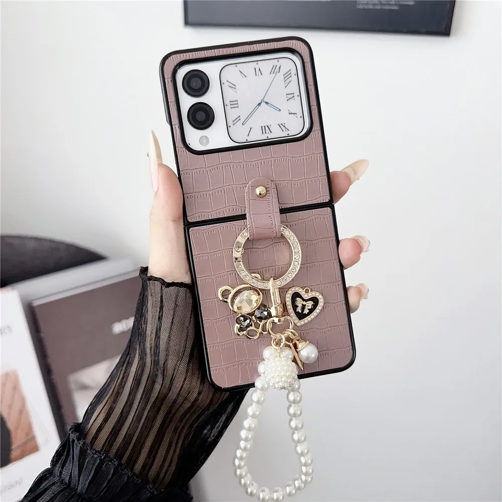 Роскошный модный чехол с жемчужным браслетом Для Huawei Nova флип-чехол Magic V Flip Xiaomi Mi X